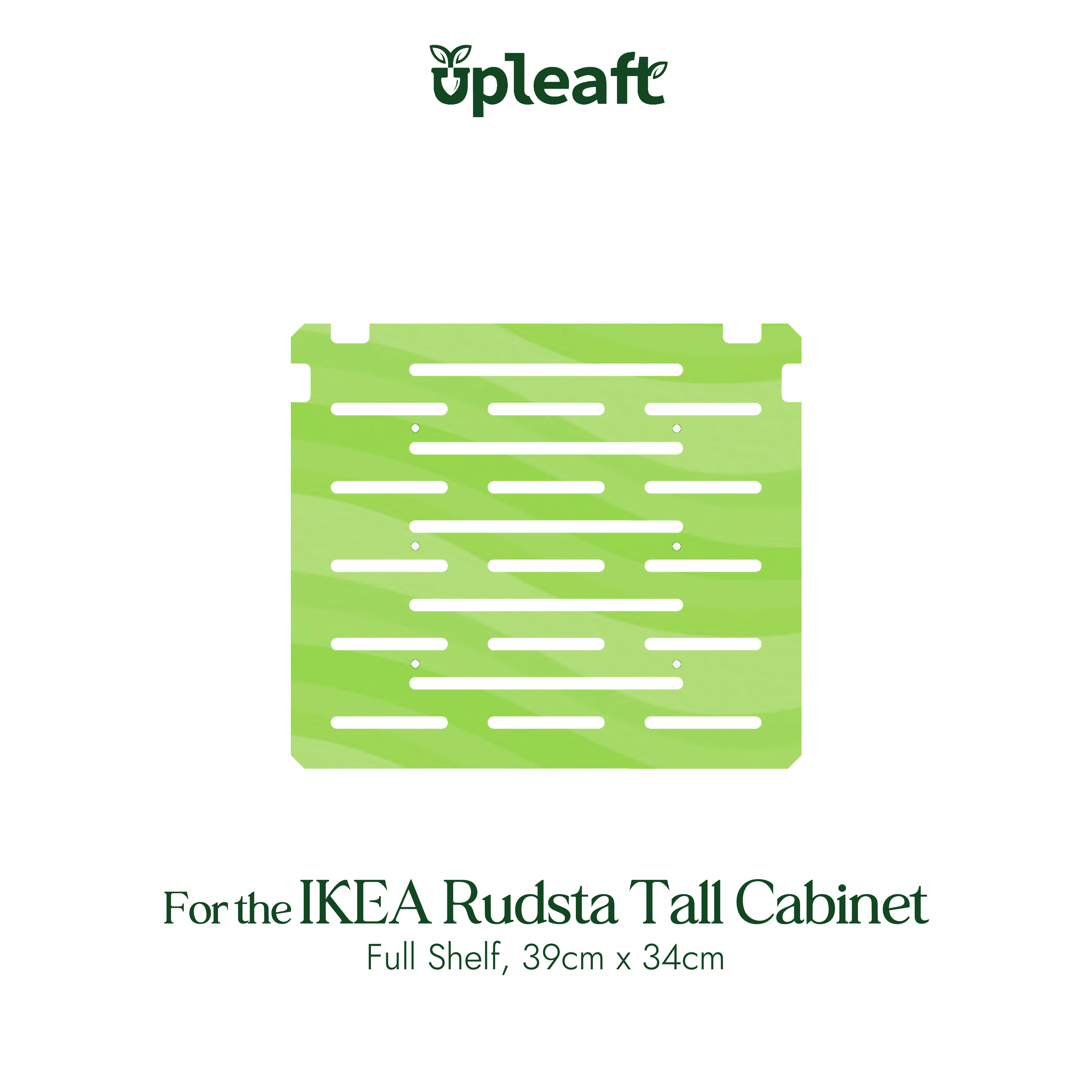 Clearance Acrylic Full Shelf for IKEA Rudsta Tall Greenhouse