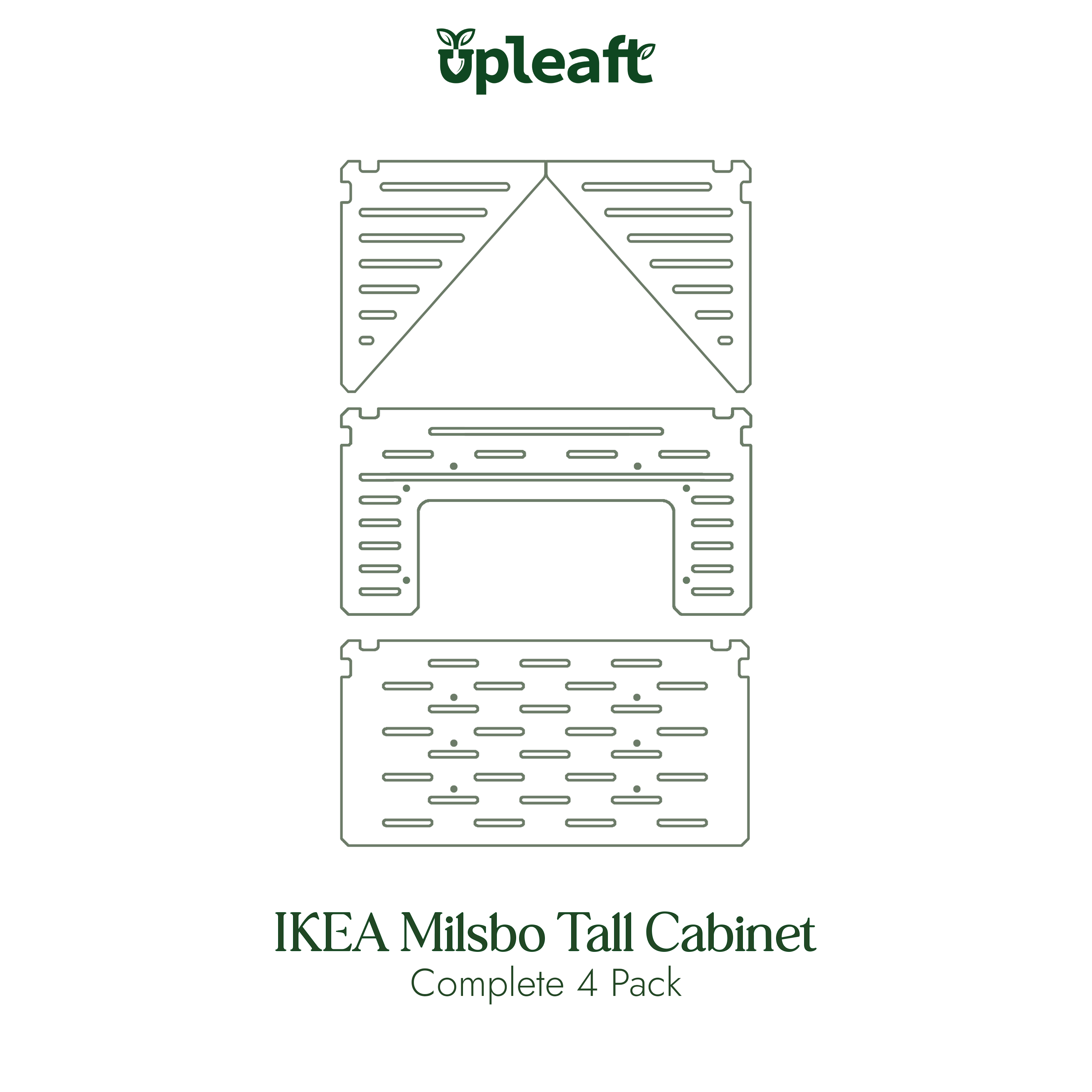 Complete Milsbo Glow up (4 Pack)