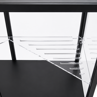 Acrylic Corner Shelf for IKEA Milsbo Wide Greenhouse