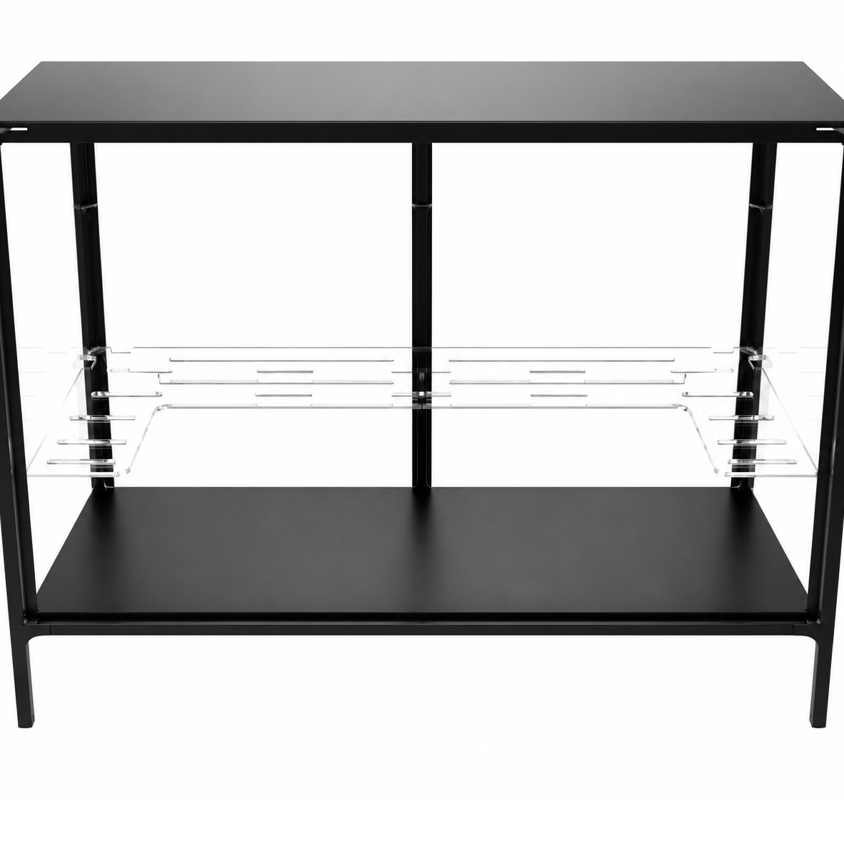 Clearance Acrylic Horseshoe Shelf for IKEA Milsbo Wide Greenhouse