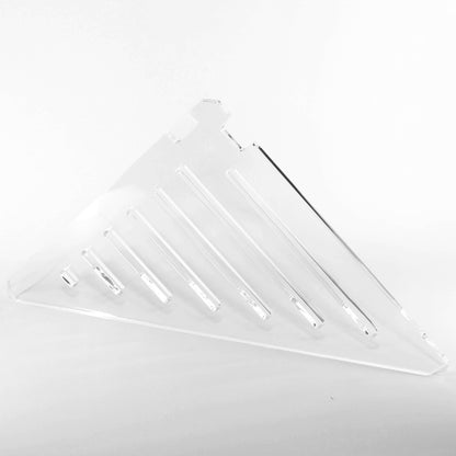 Acrylic Corner Shelf for IKEA Milsbo Tall Greenhouse