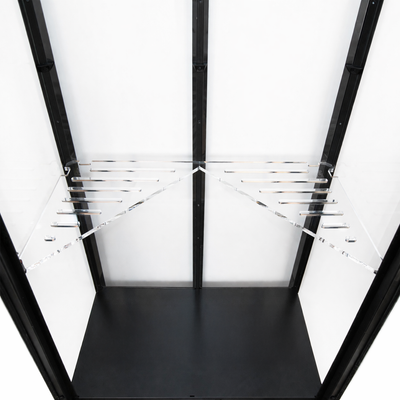 Acrylic Corner Shelf for IKEA Milsbo Tall Greenhouse