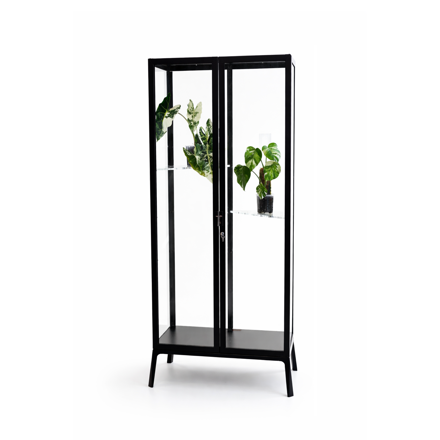 Acrylic Corner Shelf for IKEA Milsbo Tall Greenhouse