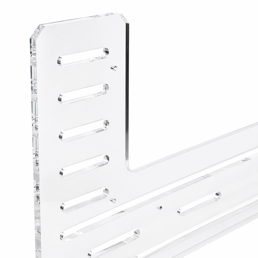 Acrylic Horseshoe Shelf for IKEA Milsbo Tall Greenhouse