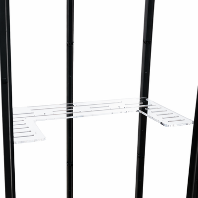 Acrylic Horseshoe Shelf for IKEA Milsbo Tall Greenhouse