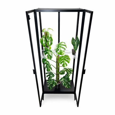 Acrylic Horseshoe Shelf for IKEA Milsbo Tall Greenhouse