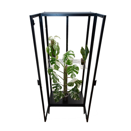 Acrylic Horseshoe Shelf for IKEA Milsbo Tall Greenhouse