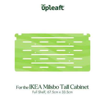 Acrylic Full Shelf for IKEA Milsbo Tall Greenhouse